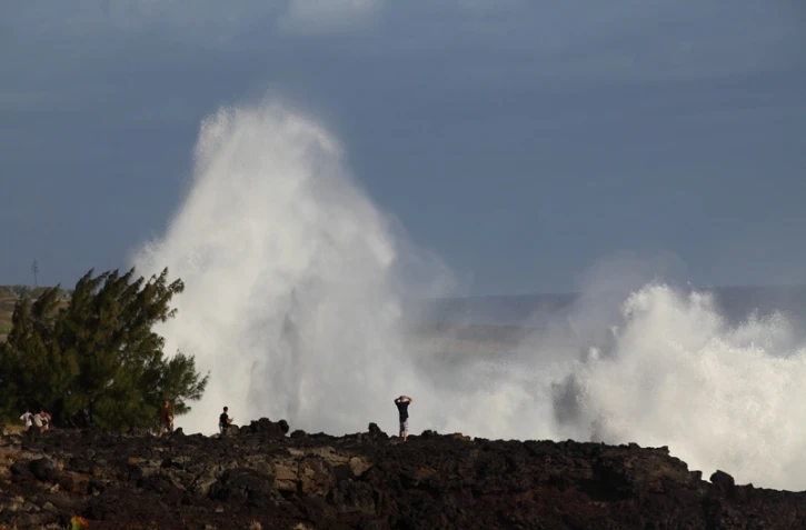 Mercredi 3 août 2011 - Forte houle sur la côte Sud - Ouest