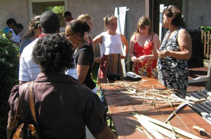 Créations artisanales à partir du vacoa
