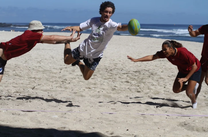 Beach rugby