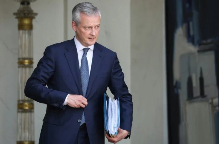 Le ministre des Finances, Bruno Le Maire, le 22 mai 2019 Ă Paris