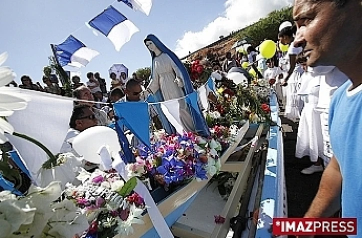 Messe des pêcheurs à La Possession (photo archives)