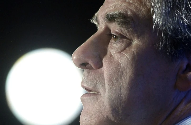 François Fillon en meeting à Biarritz, le 24 mars 2017