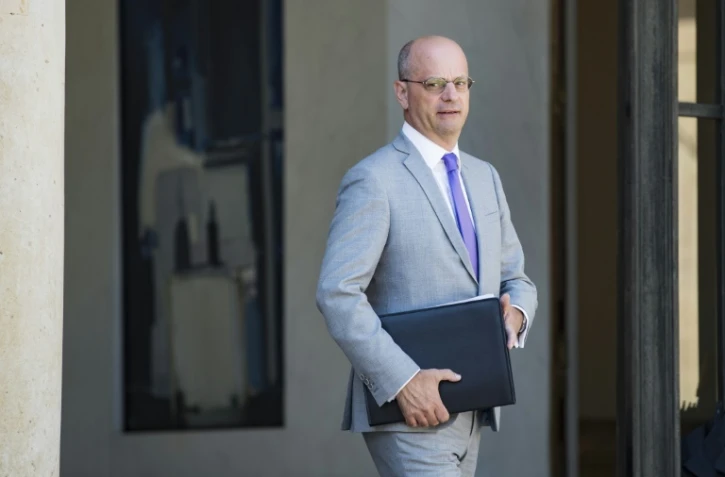 Le ministre de l'Education Jean-Michel Blanquer le 3 août 2018
