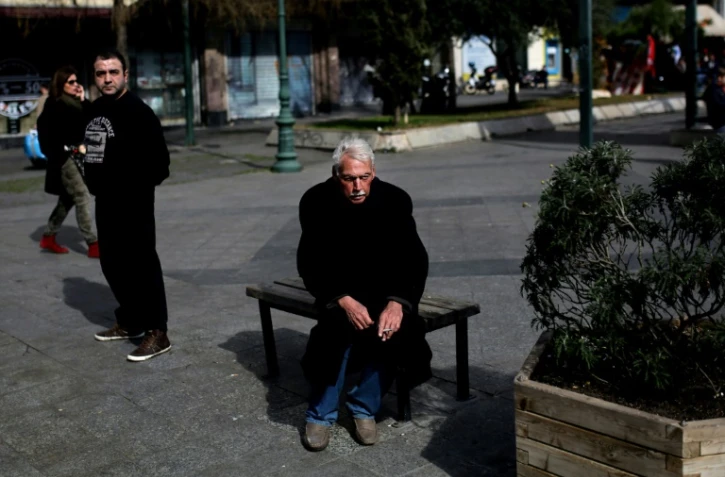 A Athènes en Grèce, le 18 février 2017