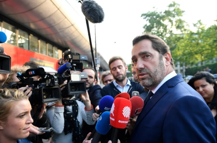 Le patron de La République en marche, Christophe Castaner, à Paris le 15 mai 2018