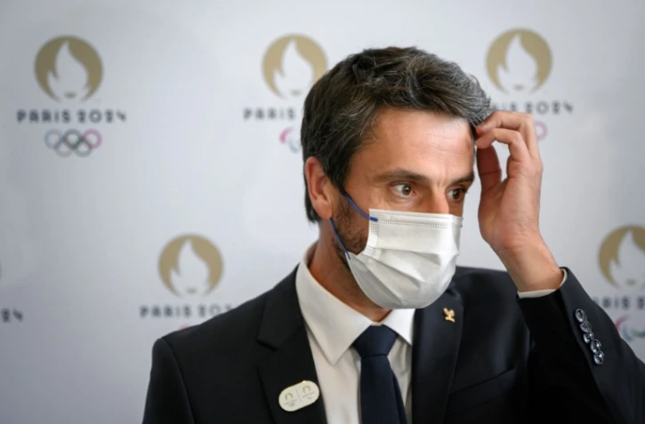 Le président du comité d'organisation des JO de Paris 2024, Tony Estanguet, le 21 juillet 2021 à Tokyo