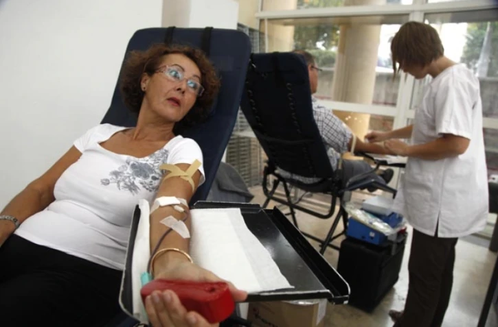 Mercredi 24 août 2011 - Collecte de sang à Saint-Denis.
(Photo Michel Désiré)