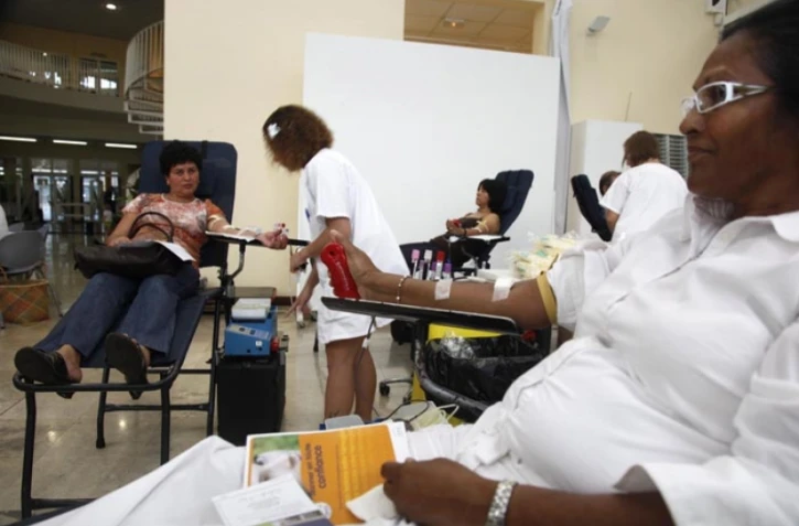 Mercredi 24 août 2011 - Collecte de sang
(Photo Michel Désiré)