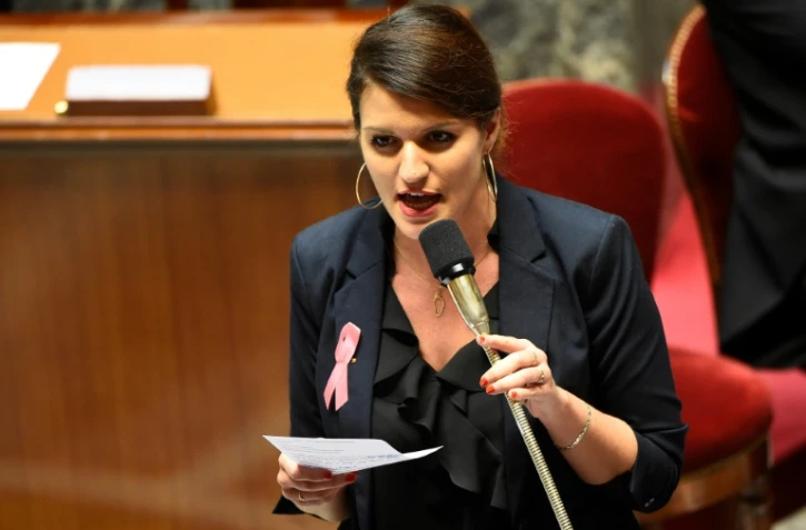 Marlène Schiappa, secrétaire d'Etat chargée de l'égalité femmes-hommes, à l'Assemblée nationale le 10 octobre 2017