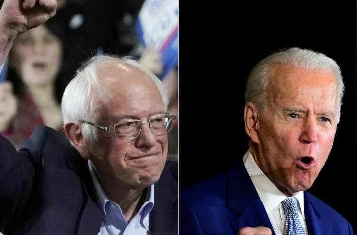 Bernie Sanders et Joe Biden