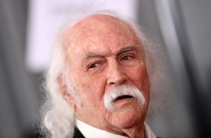 David Crosby avant la cérémonie des Grammy Awards à Los Angeles, le 26 janvier 2020