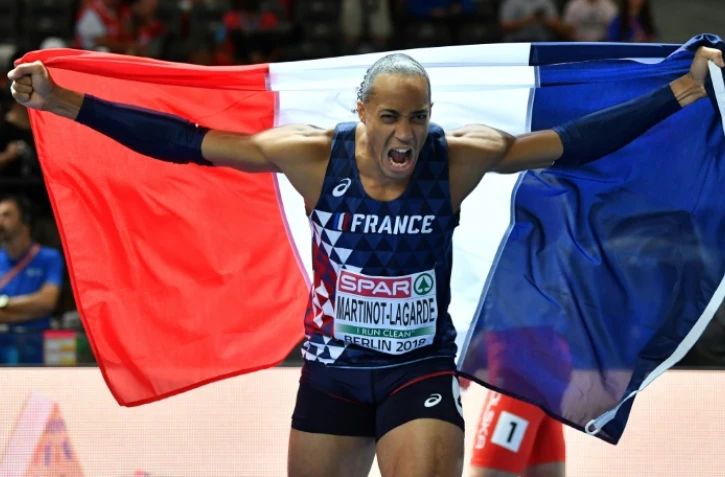 Le Français Pascal Martinot-Lagarde prend l'or au 110 m haies lors des championnats d'Europe à Berlin