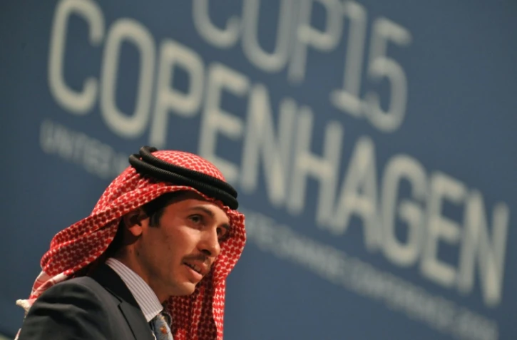 Le prince Hamza de Jordanie à Copenhague pour la COP 15, le 17 décembre 2009