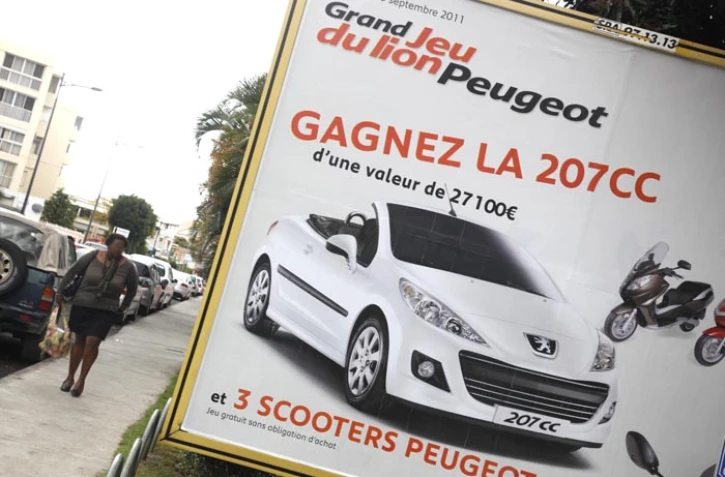 Panneau publicitaire