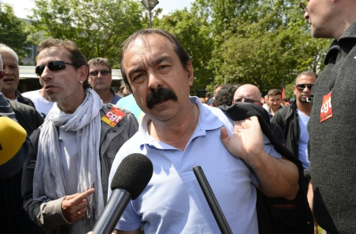 Le secrétaire général de la CGT Philippe Martinez le 27 mai 2016 à Paris