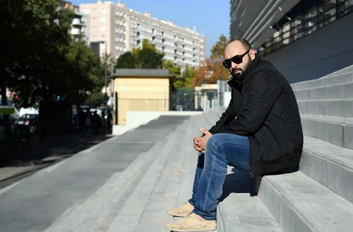 Mohamed Bouchenafa, père de Marwa, bébé d'un an plongé en coma artificiel, à Marseille, le 17 novembre 2016