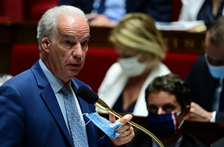 Le ministre délégué chargé des Petites et moyennes entreprises, Alain Griset le 15 septembre 2020 à l'Assemblée nationale à Paris