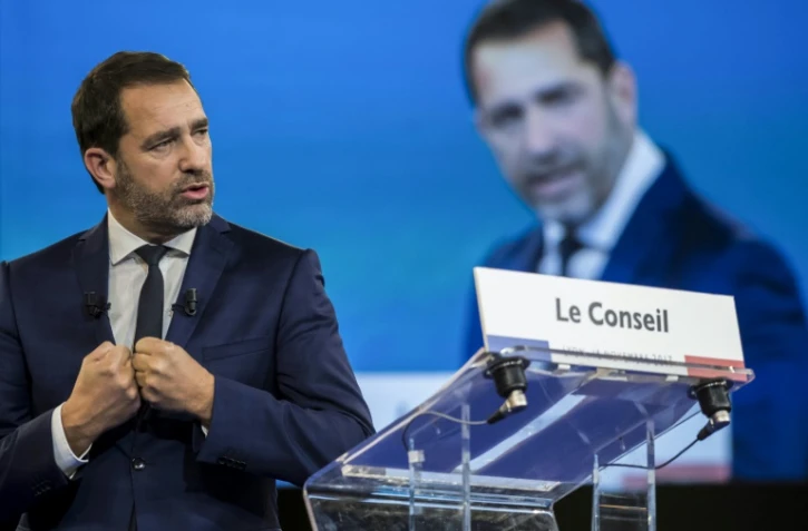 Le délégué général de LREM Christophe Castaner, le 18 novembre 2017 à Lyon