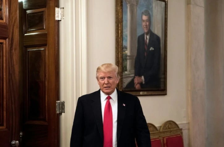 Le président américain Donald Trump à la Maison Blanche, à Washington, le 27 février 2017