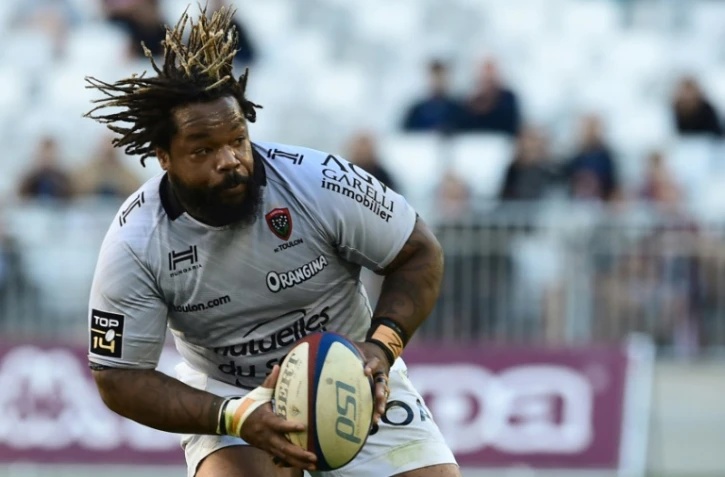 Le centre toulonnais Mathieu Bastareaud, le 7 octobre 2017 à Bordeaux