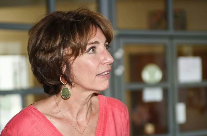 La ministre de la Santé Marisol Touraine lors d'une visite à Chambray-les-Tours le 19 juillet 2016