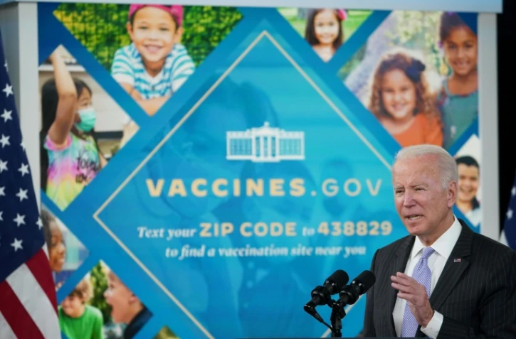 Joe Biden à la Maison Blanche le 3 novembre 2021