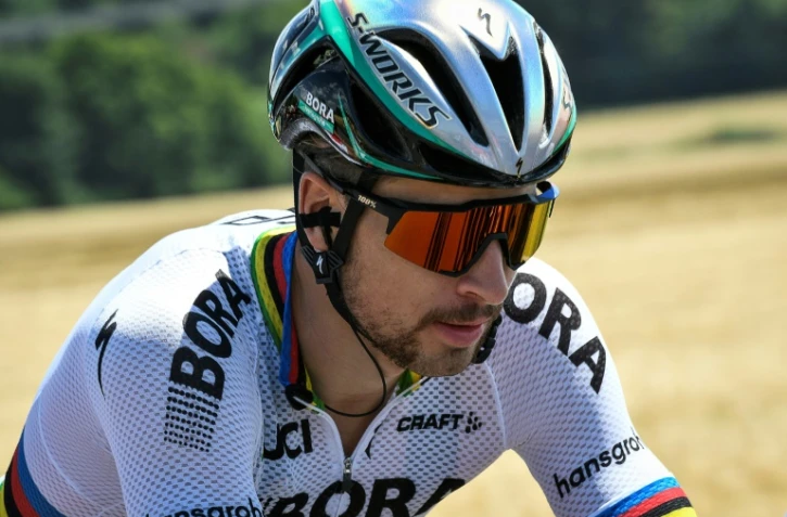 Le Slovaque Peter Sagan lors de la 4e étape du Tour de France, Mondorf-les-Bains/Vittel, le 4 juillet 2017