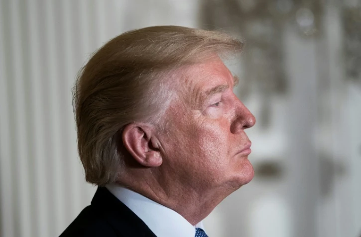 Le président américain Donald Trump à Washington, le 6 octobre 2017