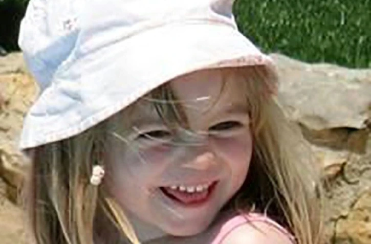 Photo non datée de Madeleine McCann, transmise par la police métropolitaine de Londres, le 3 juin 2020