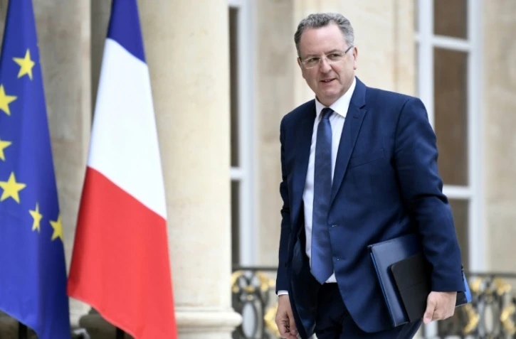 Le ministre français de la Cohésion des Territoires Richard Ferrand à Paris, le 24 mai 2017