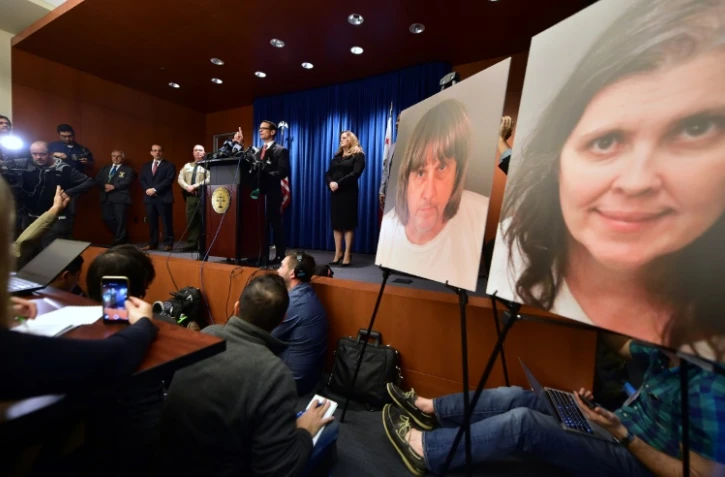 Le procureur Mike Hestrin lors d'une conférence de presse le 18 janvier 2018 à Riverside, en Californie, au sujet du couple David et Louise Turpin