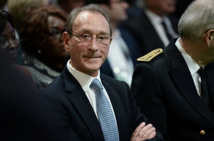 L'ancien maire de Paris Bertrand Delanoe le 4 décembre 2015 à Paris