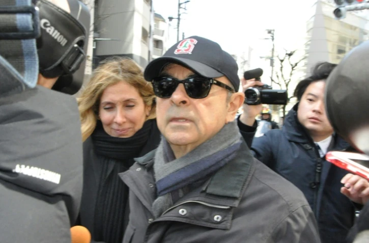 Carlos Ghosn à Tokyo, le 9 mars 2019