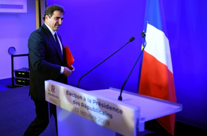 Le nouveau président des Républicains, Christian Jacob, le 13 octobre 2019 à Paris
