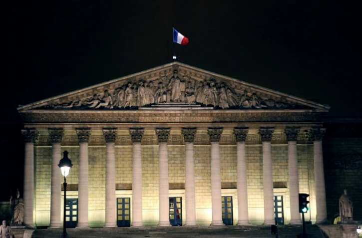 L'Assemblée nationale à Paris le 19 avril 2010