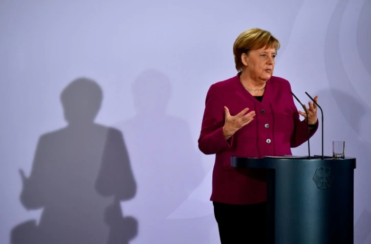 La chancelière allemande Angela Merkel à Berlin, le 29 octobre 2018