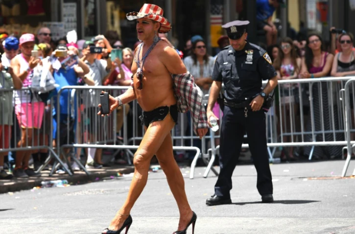 Gay Pride de New York, le 25 juin 2017