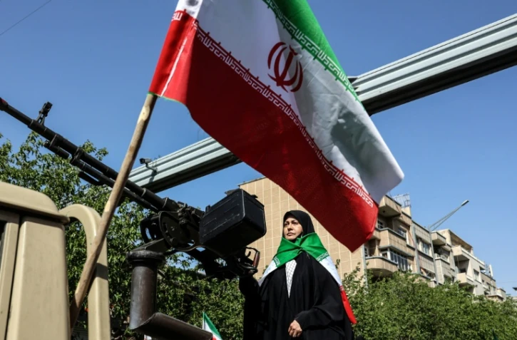 Rassemblement à Téhéran en l'honneur des femmes tuées pendant la guerre, le 17 avril 2026