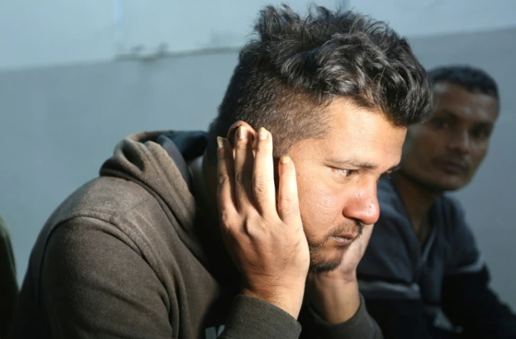 Ahmed Bilal, un Bangladais rescapé du naufrage d'une embarcation de migrants en Méditerranée, à Zarzis en Tunisie, le 11 mai 2019