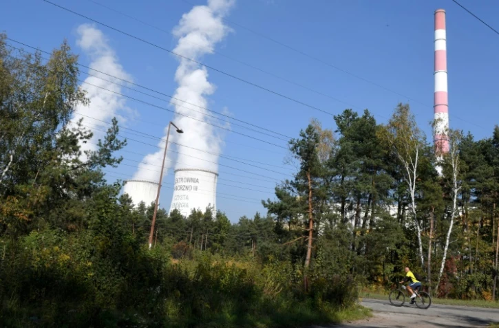 Une centrale à charbon en Silésie, en Pologne, en octobre 2018