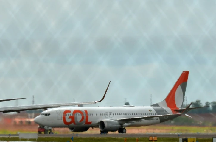 Un Boeing 737 MAX de la compagnie brésilienne Gol sur le tarmac de l'aéroport Salgado Filho, à Porto Alegre, le 9 décembre 2020