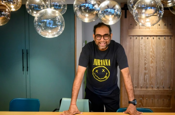Le chef indien Gaggan Anand pose chez lui pour l'AFP lors d'un entretien le 20 août 2019 à Bangkok