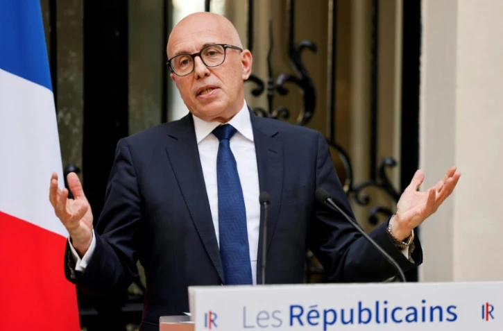 Eric Ciotti à Paris, le 19 mars 2024