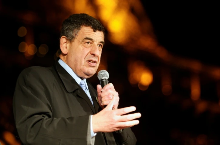 Le président de l'Institut Curie, Thierry Philip, le 22 novembre 2014 à Paris