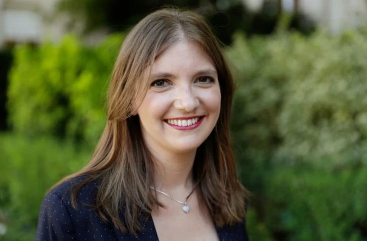 Aurore Bergé nouvelle député de la République en Marche arrive à l'Assemblée nationale le 19 juin 2017