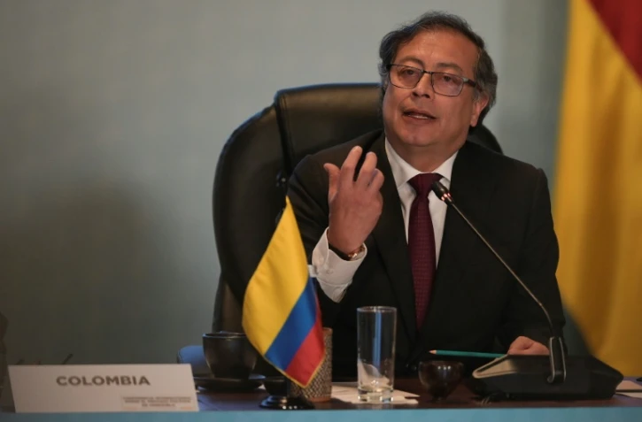 Le président colombien Gustavo Petro, le 25 avril 2023 à Bogota