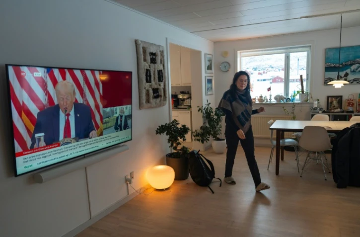 Ulrikke Andersen, professionnelle de la location touristique, le 16 janvier 2026 à son domicile de Nuuk au Groenland