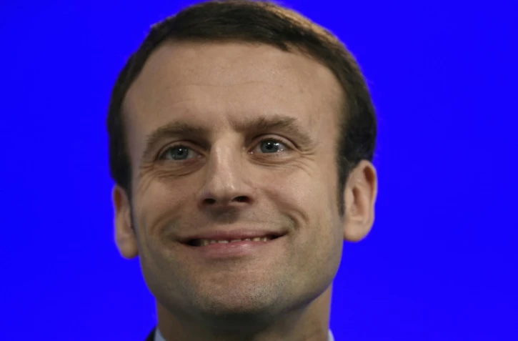 Emmanuel Macron le 29 janvier 2016 Ă Paris