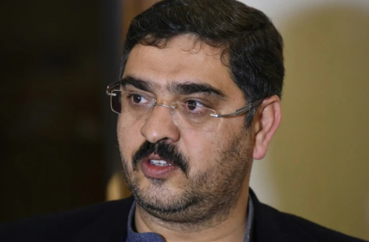 Le sénateur pakistanais Anwaar-ul-Haq Kakar lors d'un entretien à l'AFP, le 16 janvier 2016 à Quetta