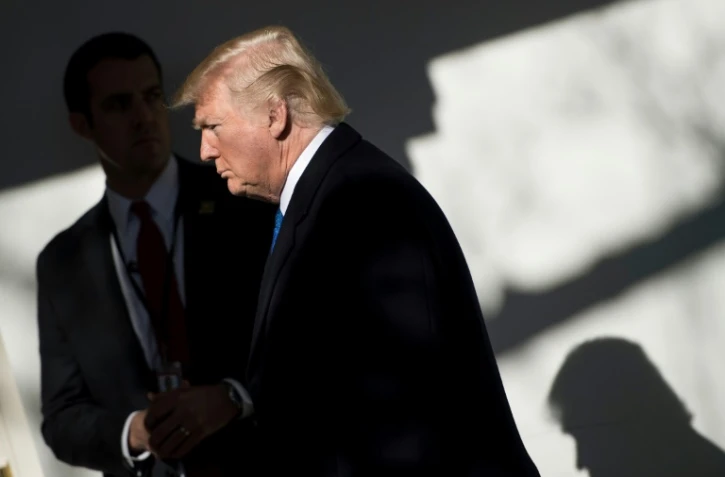 Donald Trump à Washington le 19 janvier 2018